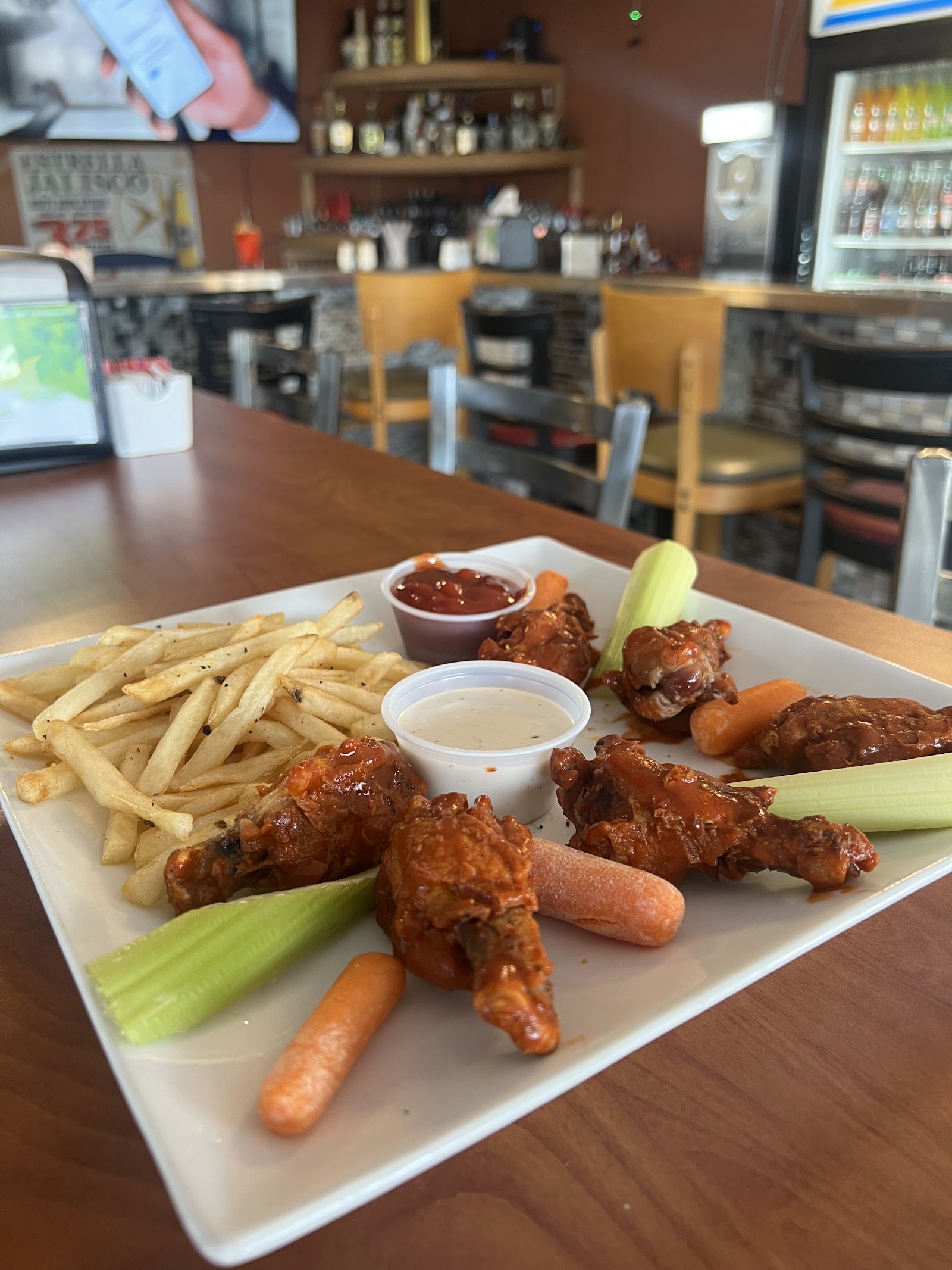 Indomablez Bar & Grill plated dish