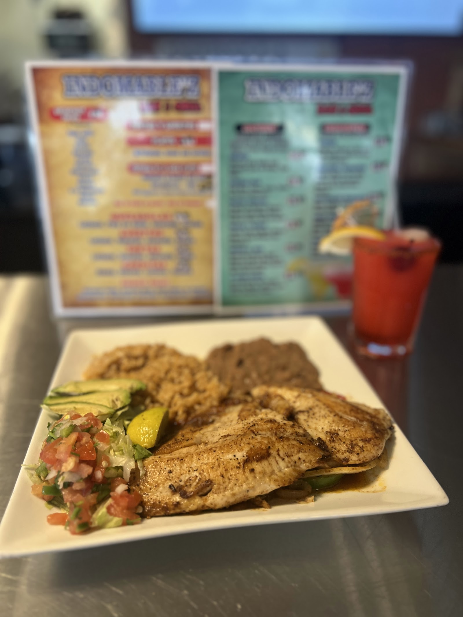 Indomablez Bar & Grill specialty dish